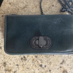 Black mini Aimee Kestenberg chain handbag